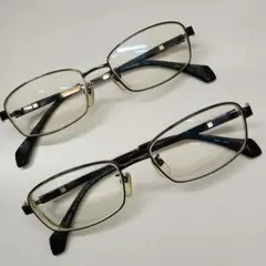 MEN'S MARK　メガネ　2個セット　度入り眼鏡　まとめ売り