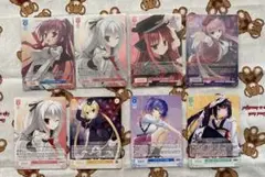 ヴァイスシュヴァルツロゼ　ゆずソフト OFR・RR 8枚セット