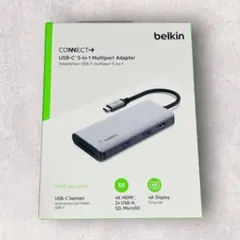 新品未開封 Belkin ベルキン USB-Cハブ 5-in-1 4K@30Hz