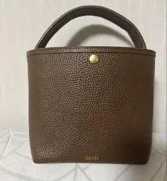ch!iiibag チーバック　レザーバスケット　美品