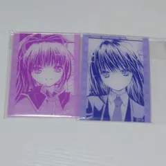 しゅごキャラ！ トレーディング原作コマアクリルカード なでしこ&なぎひこ