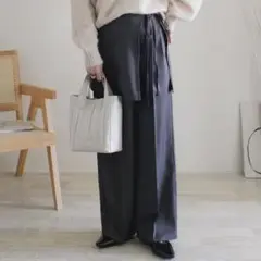 【新品】しまむら 陽さんコラボ パンツ(巻きスカート付き)