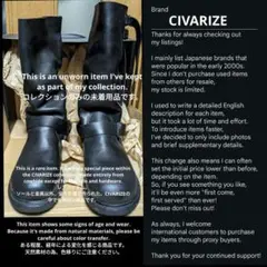 2025年最新】CIVARIZE メンズ ブーツ・革靴の人気アイテム