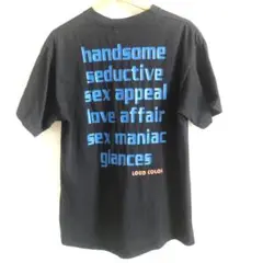 LOUD COLOR ラウドカラー　バックプリントTシャツ　L ブラック