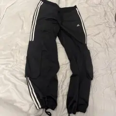 adidas トラックパンツ カーゴ ロング ワイド