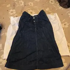 美品MHL. CANTONOVERALLS XX デニムタイトスカート日本製