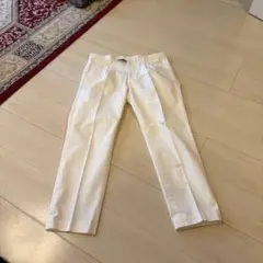 ナノユニバースライブラリー　ホワイトパンツ