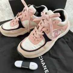 ★★ シャネルCHANEL ココマーク クルーズ スニーカー 38★★