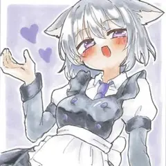 オリジナルイラスト　手描き　【メイド】