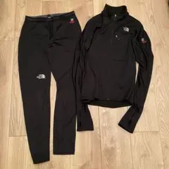 ノースフェイス クンブージャケット パンツ セット 黒【送料込】