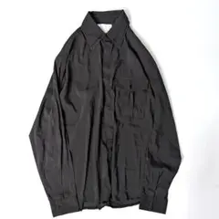 Last SAMPLE ラストサンプル 透かし 長袖 ダブルカラー シャツ