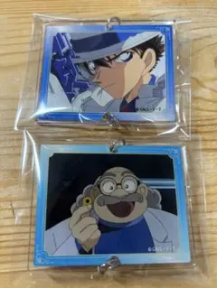 名探偵コナン コナンランド TD連結アクリルキーホルダー 怪盗キッド　阿笠博士