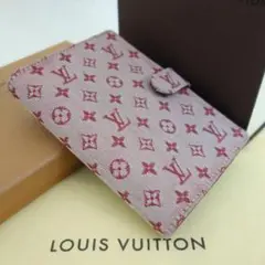 良品ルイヴィトンモノグラムミニアジェンダPM チェリー手帳カバーR20912廃盤
