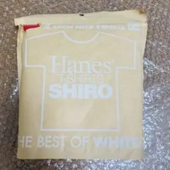 Hanes SHIRO クルーネックTシャツ 無地T