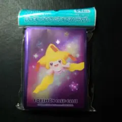 ケモンカードゲーム デッキシールド プレミアムマット　かがやくジラーチ 未開封
