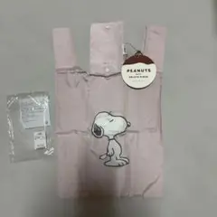 ジェラピケ　スヌーピーエコバッグ