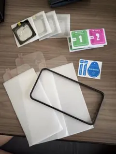 iPhone14pro 保護フィルム3枚+ カメラプロテクター フィルム補助付き