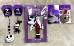 ディズニーランド ナイトメア ビフォア クリスマス ライティングバッジ 他 新品