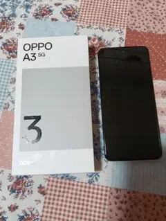 OPPO A3 5G 本体 グラデーションブラック