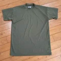 米軍トレーニングシャツDRI-DUKE オリーブグリーン Tシャツ③