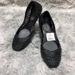 新品melissa×カンパーナ　24.5 ジグザグ　メリッサ フラットシューズ