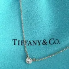 【Tiffany】ティファニー バイザヤード ダイヤモンドネックレス