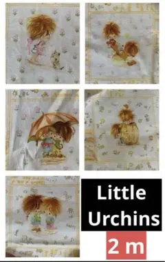 リトルアーチンズ プリント生地 綿 little urchin, かわいい