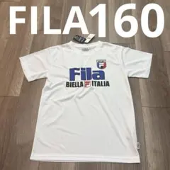 新品　FILA ︎ Tシャツ 160 未着用　半袖　スポーツ　白