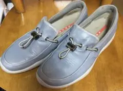 PRADA レザースニーカー ドローコード