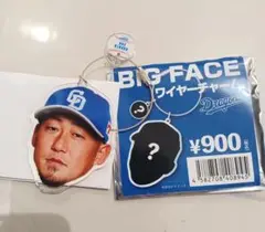 中日ドラゴンズ 中田翔 BIG FACE ワイヤーチャーム ドラゴンズガチャ