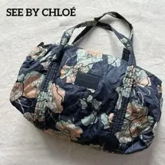 美品 シーバイクロエ エイプリル 2way ボストンバッグ ショルダーバッグ 黒 シーバイクロエ See by Chloe バッグ ショルダーバッグ 斜めがけ