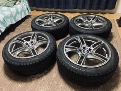 美品 超バリ山 18インチ BMW用スタッドレスセット 3シリーズ 5シリーズ