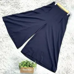 良品❗️【any SiS】エニィフィス ガウチョパンツ (XS相当)紺色