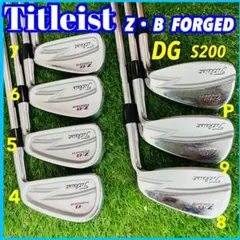 Titleist Z・B FORGED アイアン6本タイト コンボ フォージド