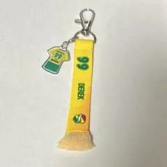ジェフ千葉 シークレットユニフォームマフラーキーホルダー デリキ