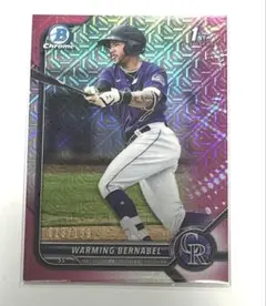 topps 2022 WARMING BERNABEL 1st bowman