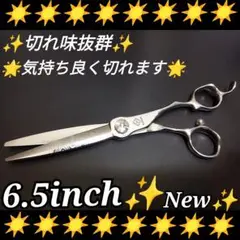 切れ味抜群✨Newシザー美容師プロ用ハサミルックス満点✨理容師トリミングペット犬