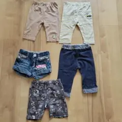 レギンス　ハーフパンツ　ショートパンツ