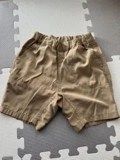 無印 乾きやすいハーフパンツ ベージュ 110