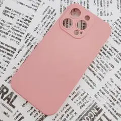 iPhone 14Pro シリコンケース (09) ピンク
