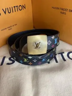 LOUIS VUITTON ルイヴィトン ベルト マルチカラー