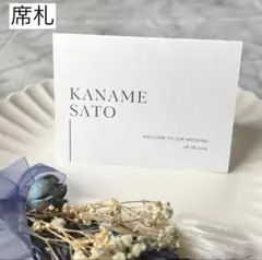 席札　結婚式　ウェディング　ブライダル　S-28