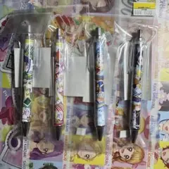 プリパラ　ドレッシングパフェ　ボールペン　4本セット　シオン　ドロシー　レオナ