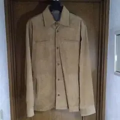 レザー シャツジャケット