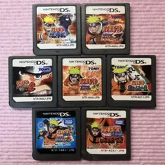 ニンテンドーDSソフト　ナルト関連7点セット