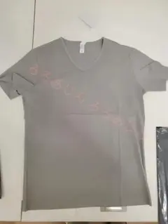 グレー Vネック Tシャツ