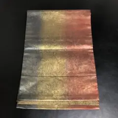 開き仕立ての帯☆引箔 グラデーション