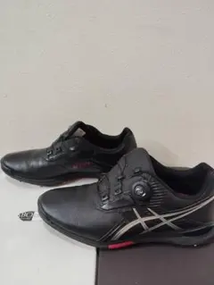 asics ゴルフシューズ BOAシステム ブラック