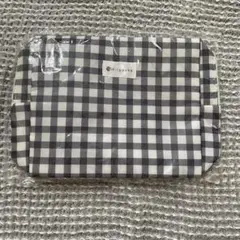【新品】Mipoche おむつポーチ チェック柄