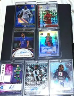 まとめ売り 直筆 サイン カード auto topps panini サッカー